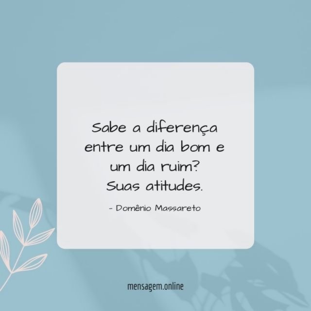 Sabe a diferença