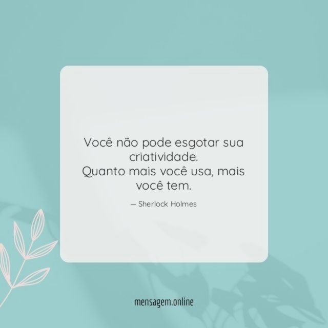 Esgotar sua criatividade