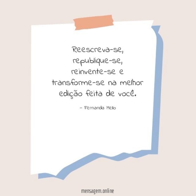 Reescreva-se