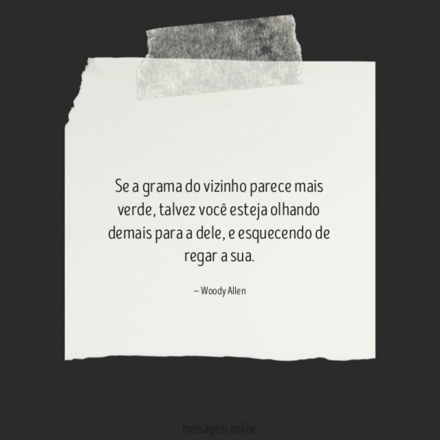 Se a grama do vizinho