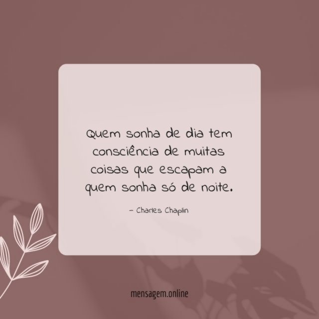 Quem sonha de dia