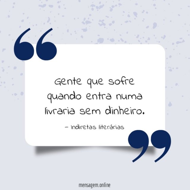 Entra numa livraria
