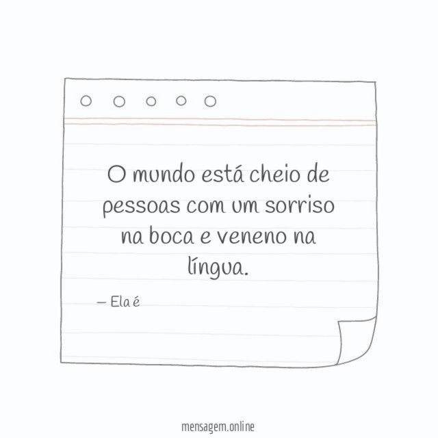 Veneno na língua