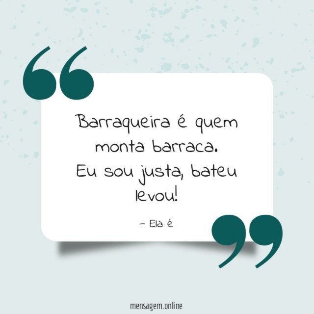 Barraqueira é quem monta barraca
