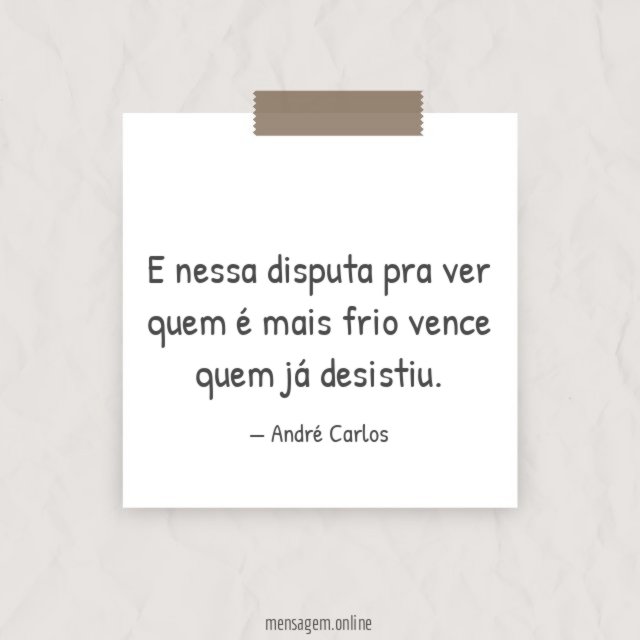 Ver quem é mais frio