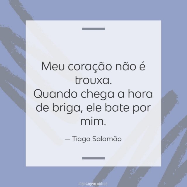 Meu coração não é trouxa