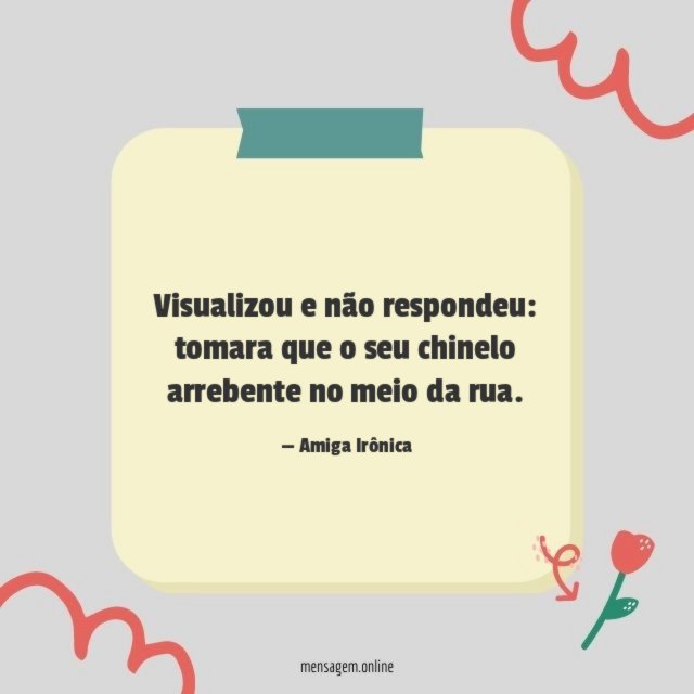 Seu chinelo arrebente