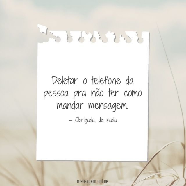 Deletar o telefone