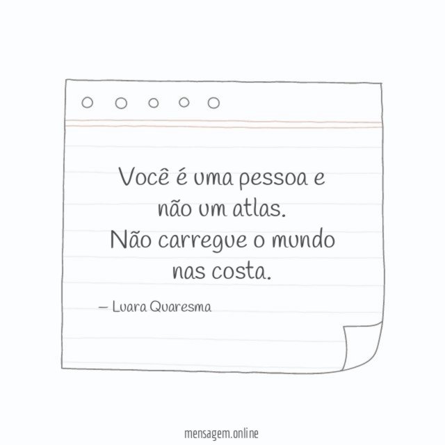 Não um atlas