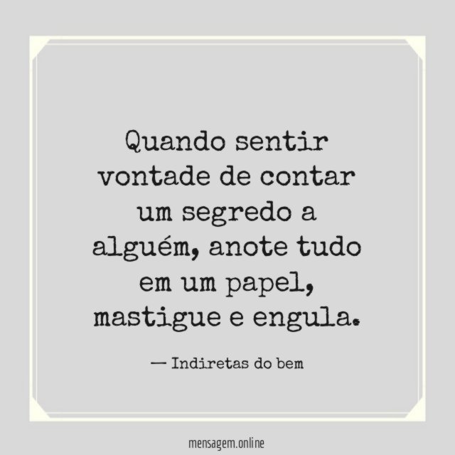 Contar um segredo a alguém