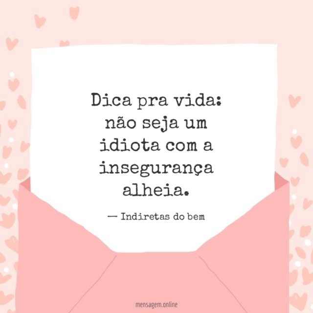 Não seja um idiota