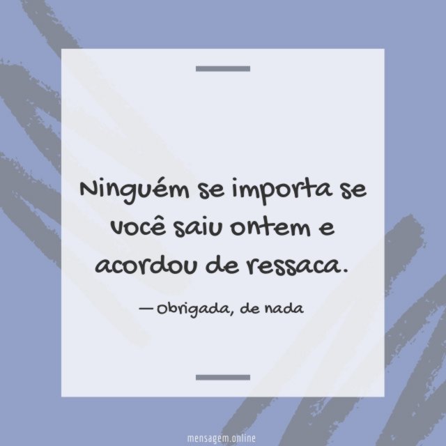 Ninguém se importa se você saiu