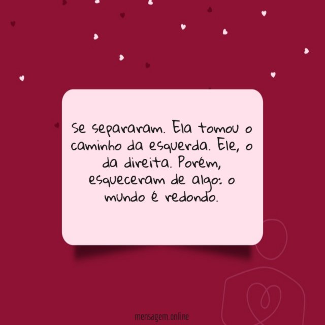Esqueceram de algo