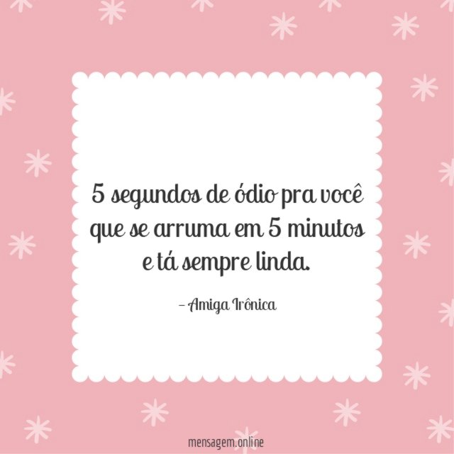 5 segundos de ódio