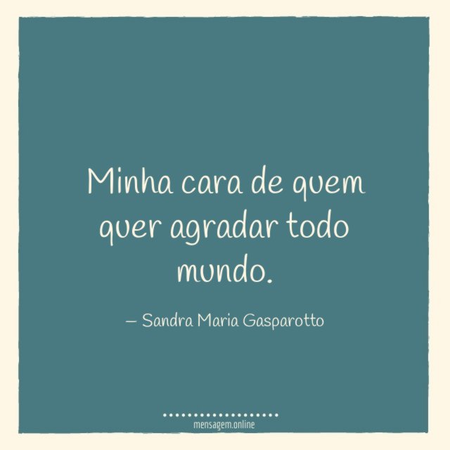 Quer agradar todo mundo