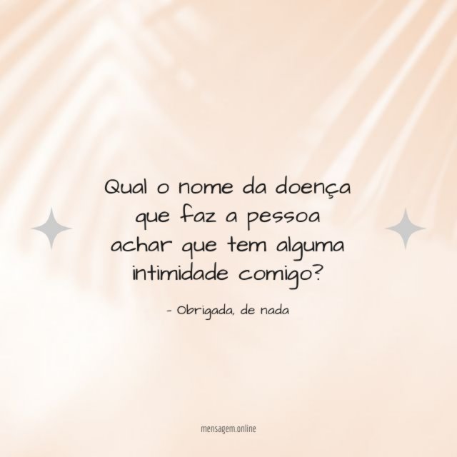 Qual o nome da doença