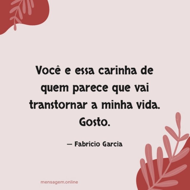 Você e essa carinha