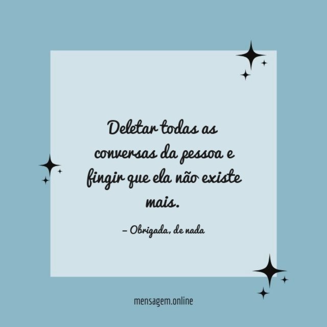 Deletar todas as conversas