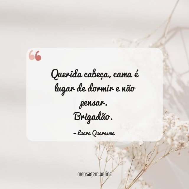 Querida cabeça