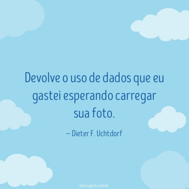 Devolve o uso de dados