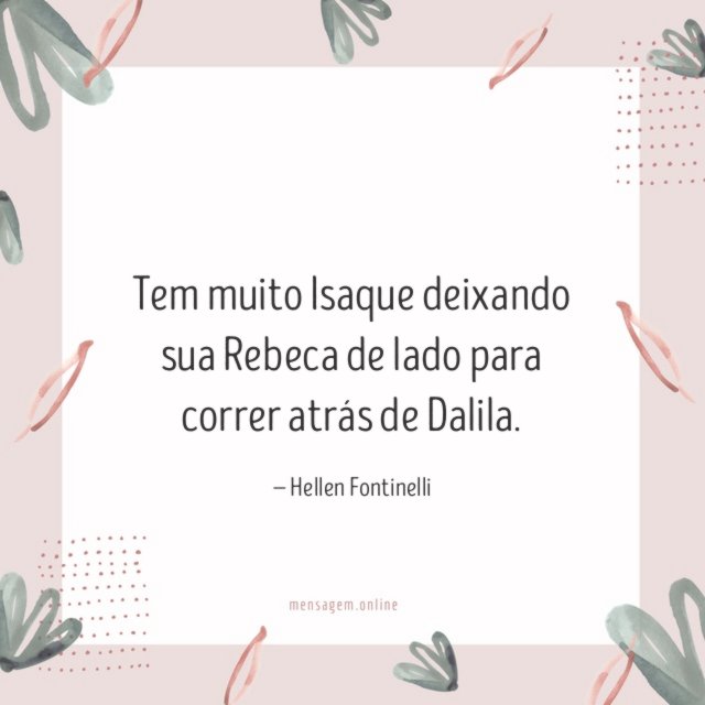Tem muito Isaque