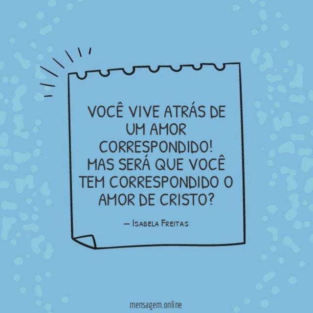 Você vive atrás de