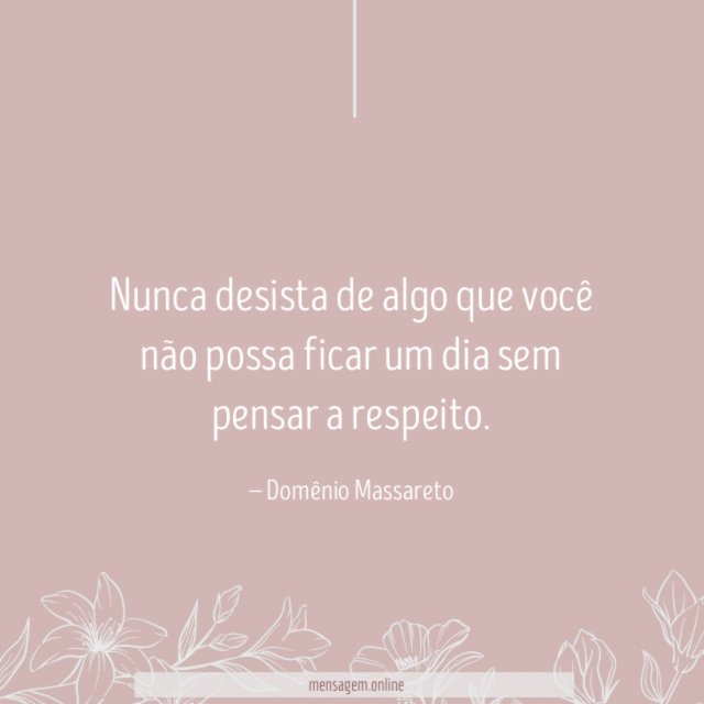 Ficar um dia sem pensar