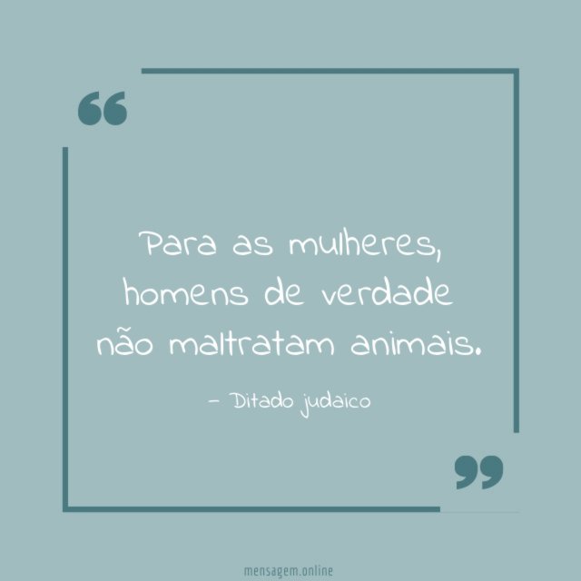 Para as mulheres