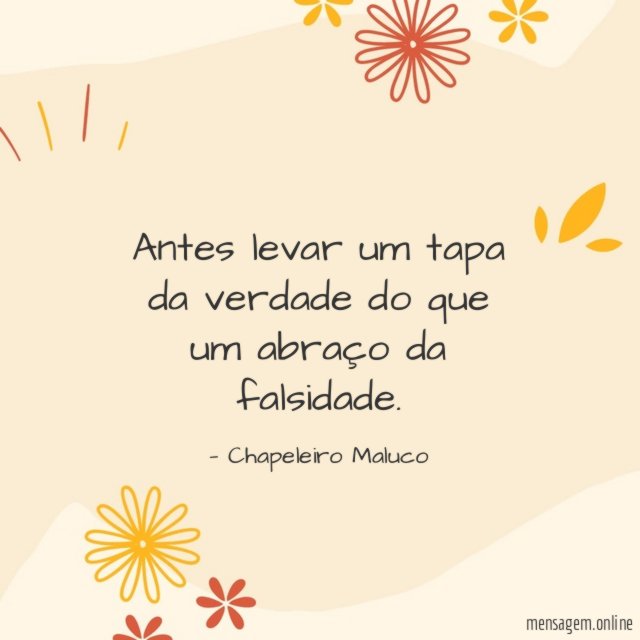 Antes levar um tapa