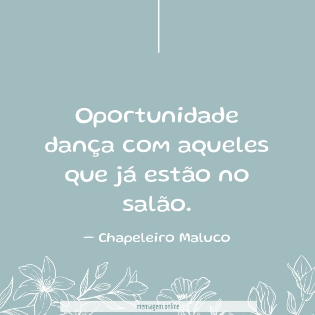 Oportunidade dança com