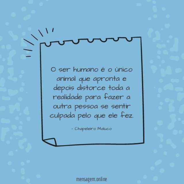 O ser humano é o único animal