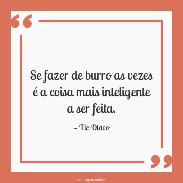 Se fazer de burro