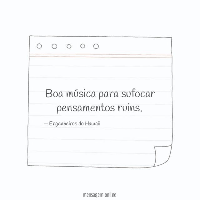 Boa música para