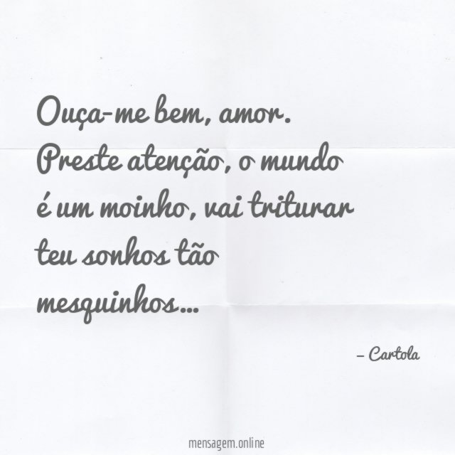 Ouça-me bem