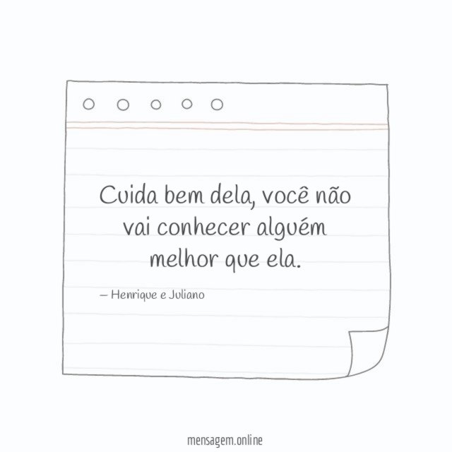 Cuida bem dela