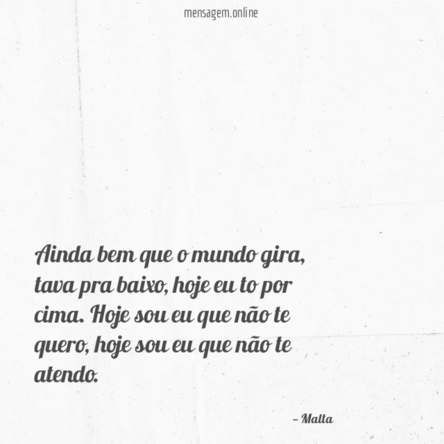 Ainda bem que o mundo gira