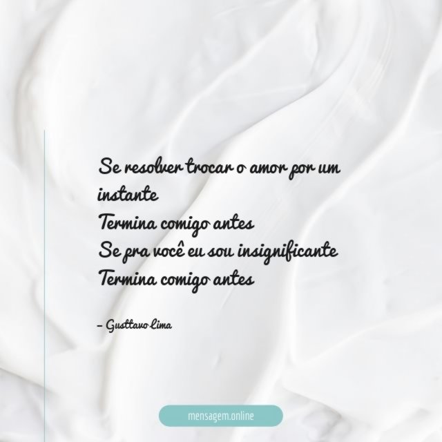 Termina Comigo Antes