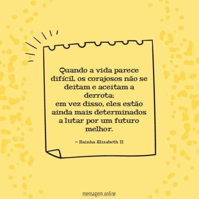 Quando a vida parece difícil