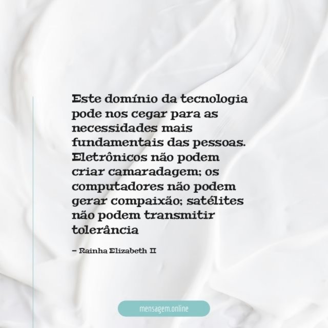 Este domínio da tecnologia