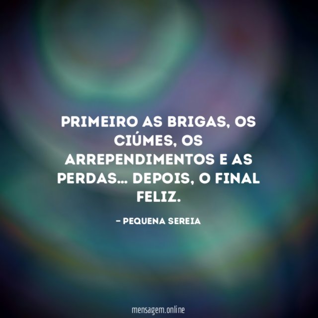 Primeiro as brigas