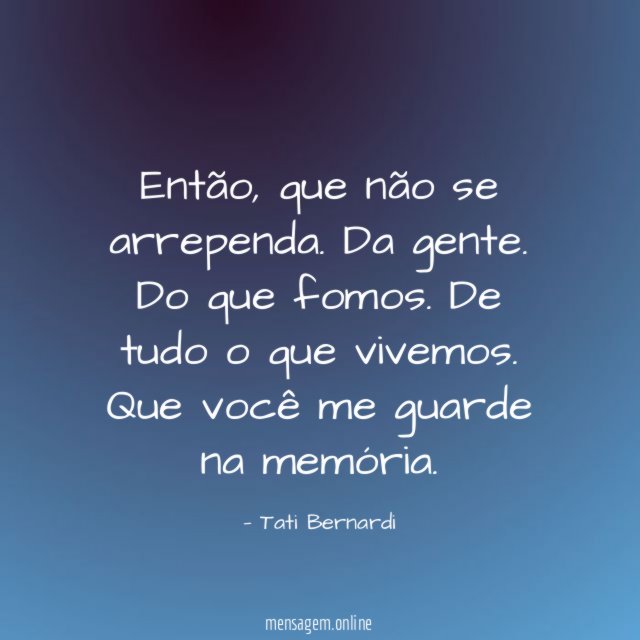 Então