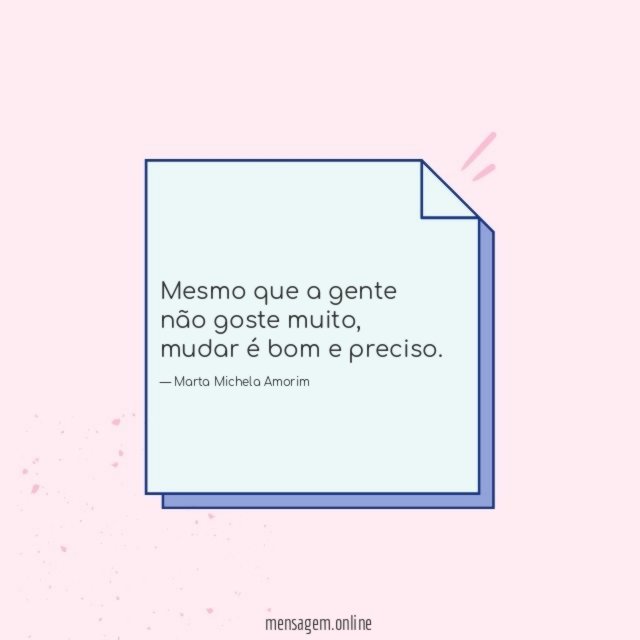 Mesmo que a gente não goste muito