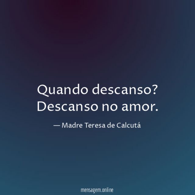 Quando descanso