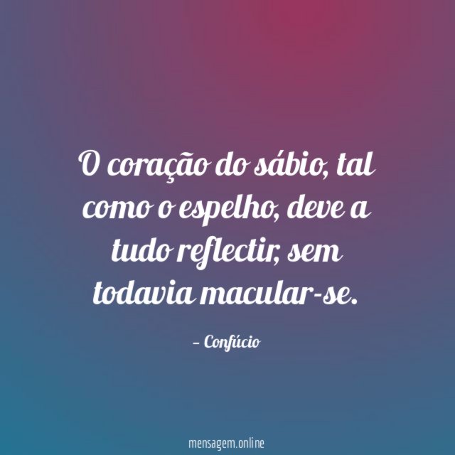 O coração do sábio