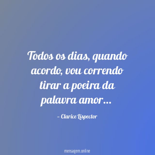Todos os dias