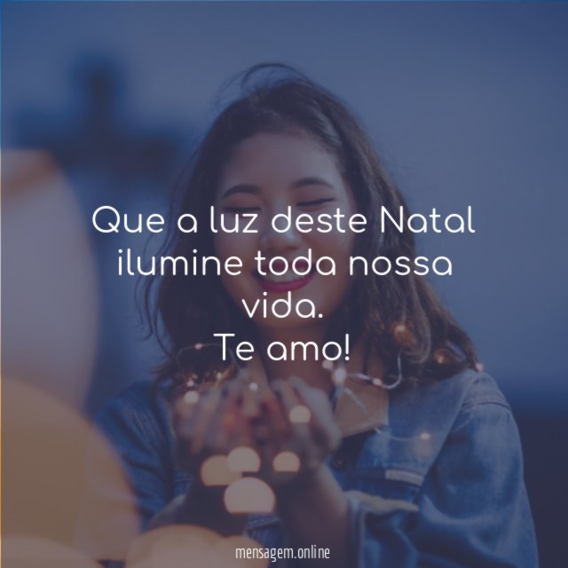 A luz deste Natal