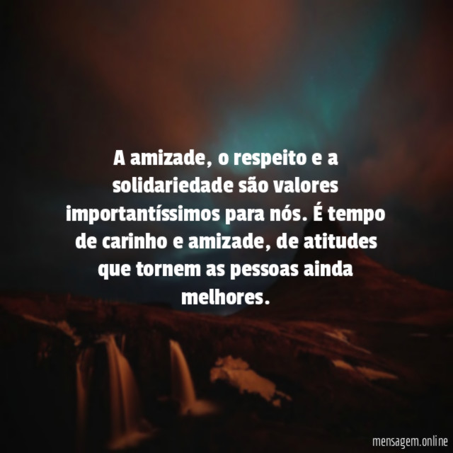 A amizade