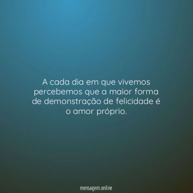 A cada dia em que vivemos percebemos que