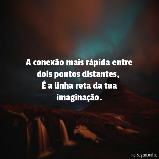 A conexão mais rápida entre dois pontos distantes