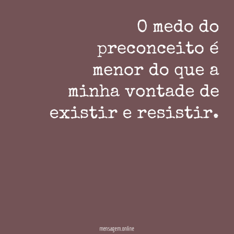A coragem de ser eu